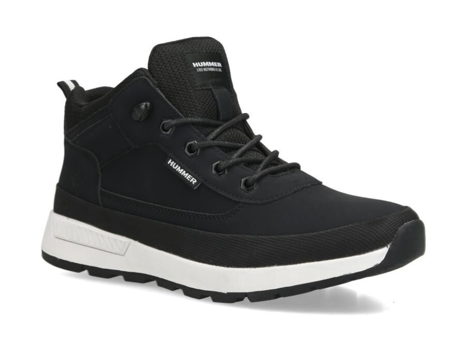 BOTIN HUMMER HOMBRE BLACK&NEGRO